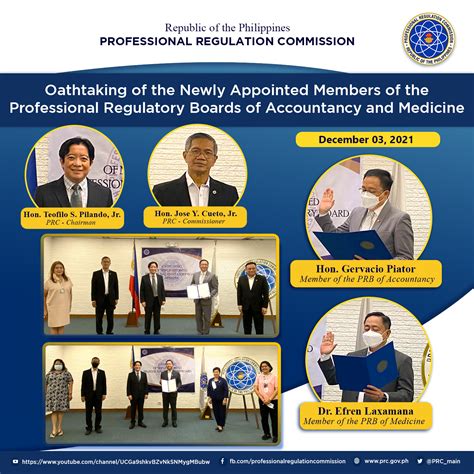 PROFESSIONAL REGULATORY BOARD OF ACCOUNTANCY .
